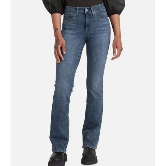 Levi's Women's 315 Shaping Bootcut Jeans, (Blue, Size 31/32/12) - Picture 1 of 5